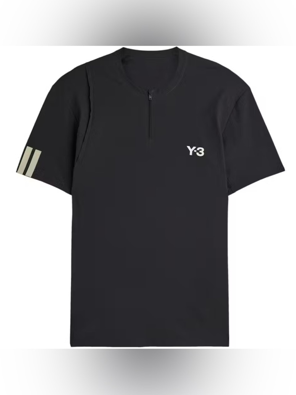 Adidas Y-3 Tennis Pro Free Lift 1/4 Zip Black Shirt JN2992 Men's Size M New $85